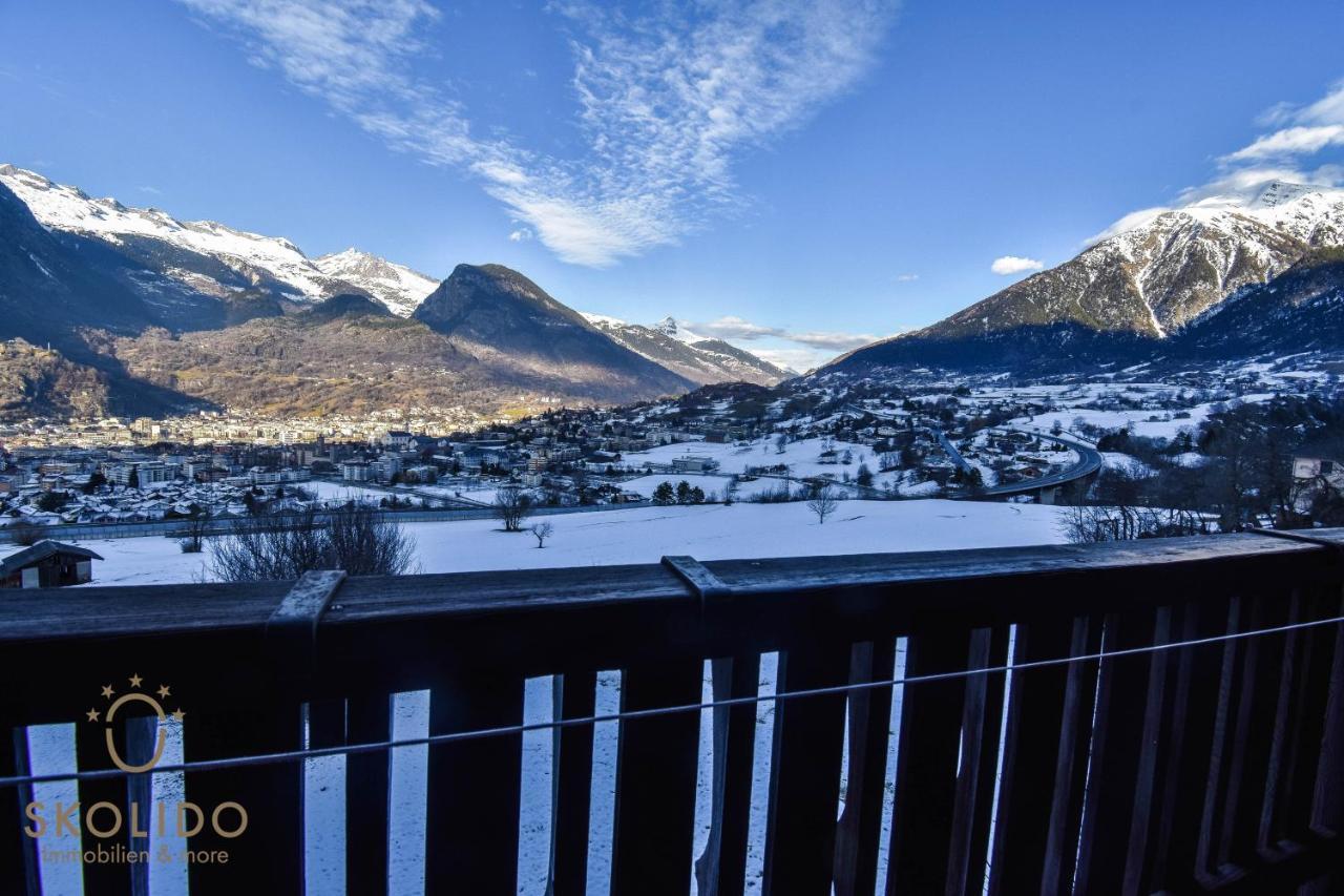 Cosy Chalet In Brig-Glis Экстерьер фото